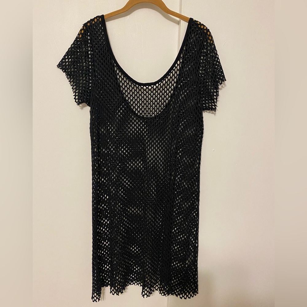 Mesh Dress or Bathing Suit Cover by Tricotto